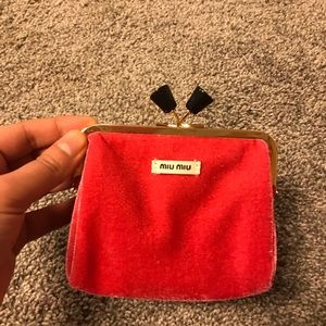 Miu Miu Cosmetics bag